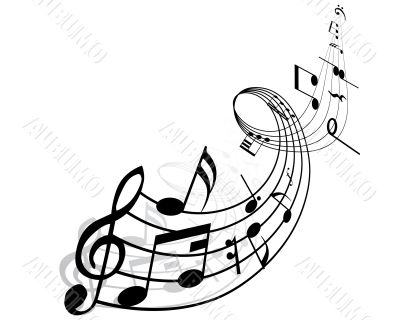 musical notes