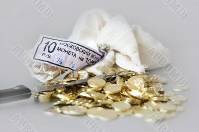 russian metallic coins