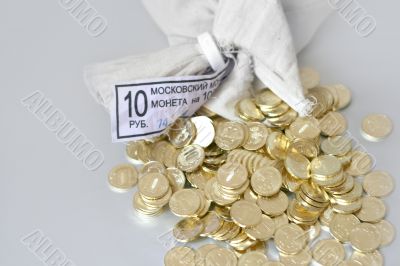 russian metallic coins