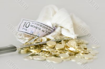 russian metallic coins