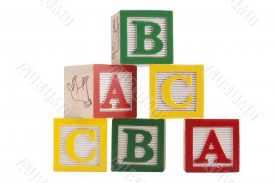 Wooden blocks
