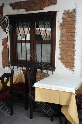 Outdoor Cafe in the Old Town