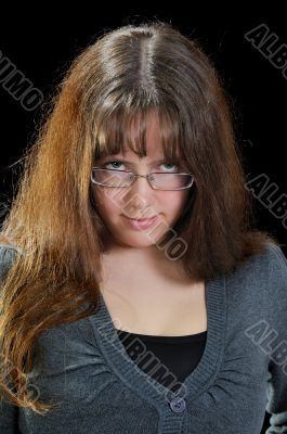 The young woman