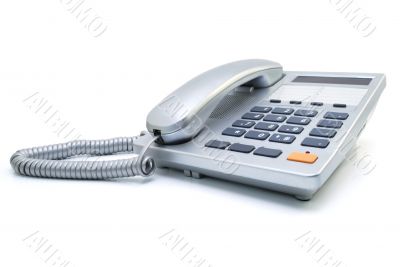 Silvery phone