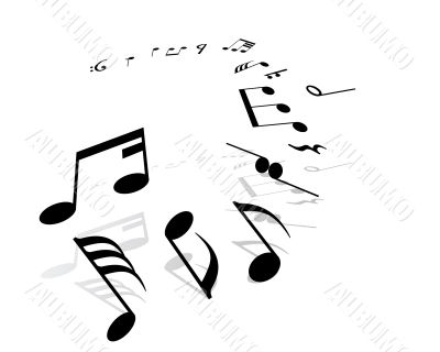 notes background