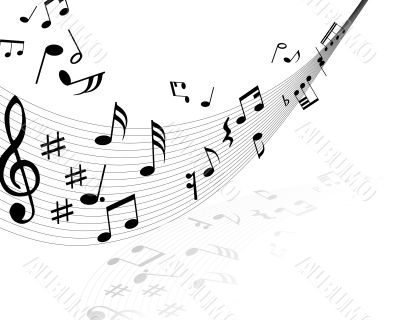 notes background