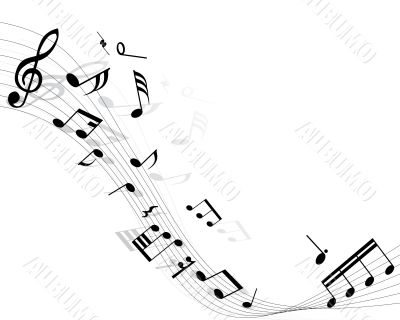 musical notes