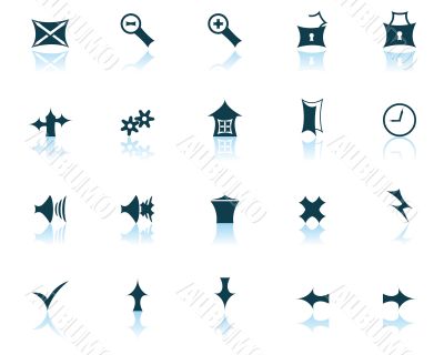 set of gothic icons