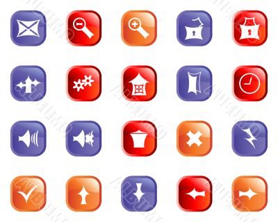 set of gothic icons