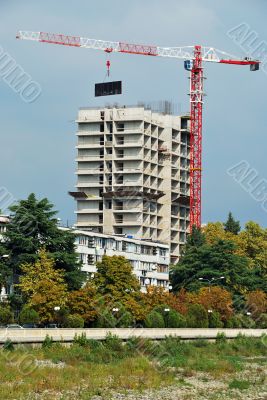 Construction of new buildings