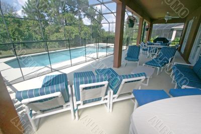 Lanai, Pool and Spa