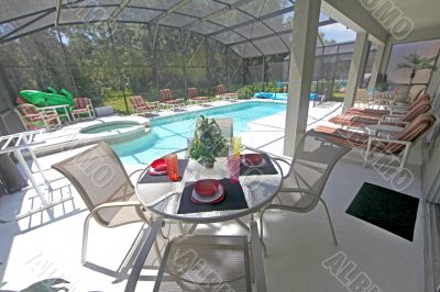 Lanai, Pool and Spa