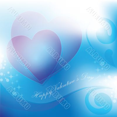 blue valentine background
