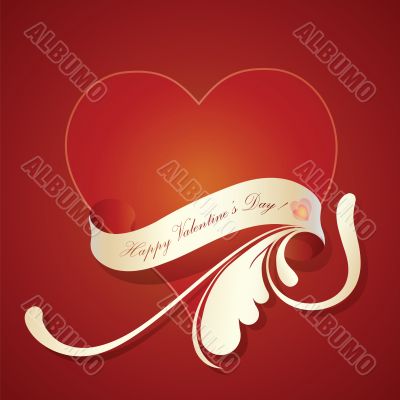 red valentines background 3