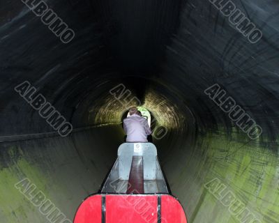 Going in the Tunnel