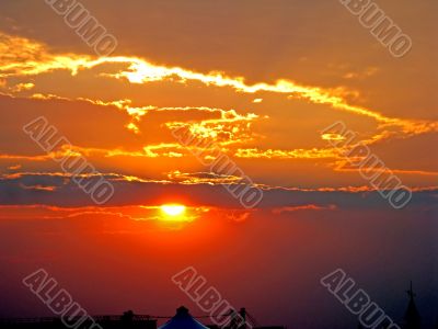 Burning Sunset