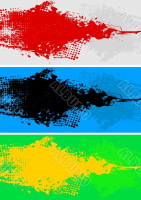 Abstract banners 