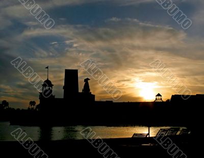 Silhouette Sunset