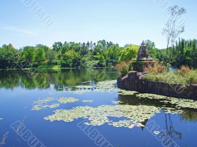 Lake And Trees