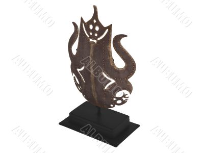 Asian statuette