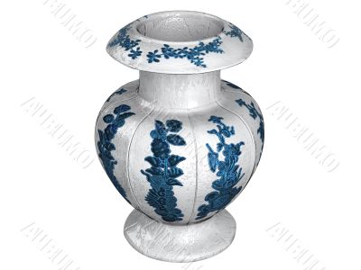 Asian vase