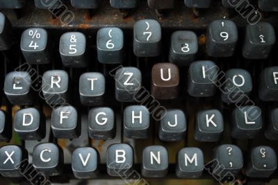 vintage typewriter