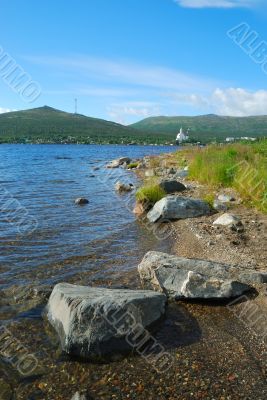 Coast of lake