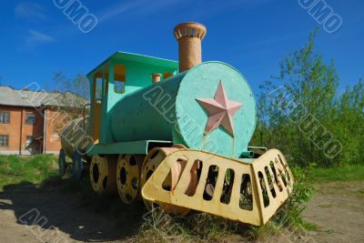 Small steam locomotive