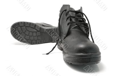 Black boots