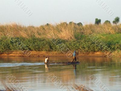 African fisherman