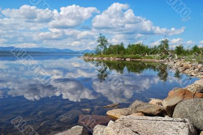Coast of lake