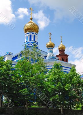 Temple in the city of Novorossisk