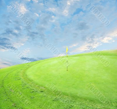 beautiful golf course