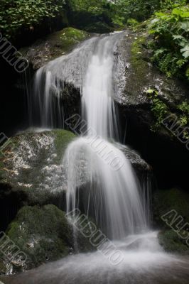 Magical flowing water