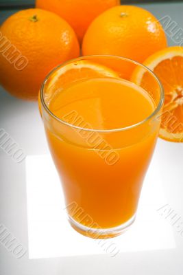 fresh orange juice