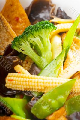 tofu beancurd and vegetables