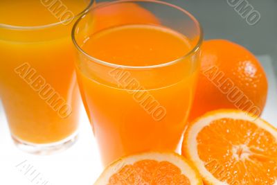 fresh orange juice
