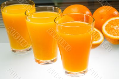 fresh orange juice