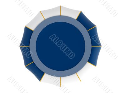 Inflatable trampoline