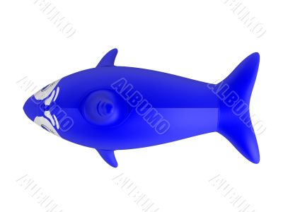 Inflatable dolphin