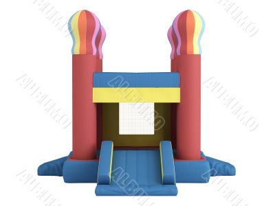 Inflatable castle