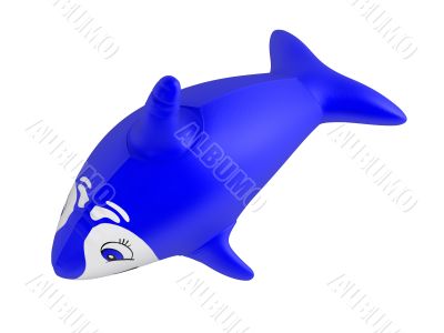 Inflatable dolphin