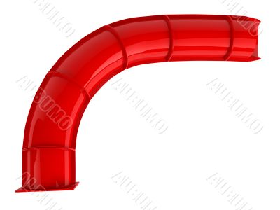 Red waterslide