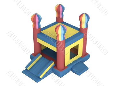 Inflatable castle