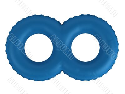 Double swimming ring