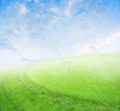 beautiful golf course