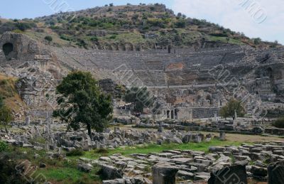 Ancient Theater In Ephesus