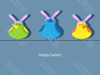 Easter greeting card