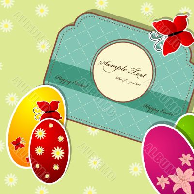 Easter greeting card