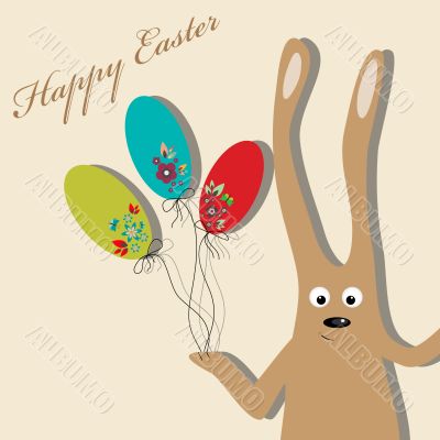 Easter greeting card